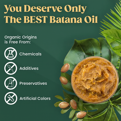 100% Organic Batana Hair Growth Oil