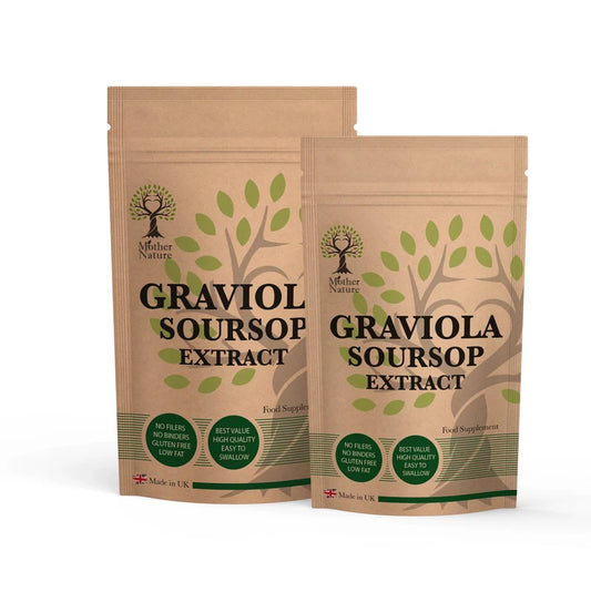100% Organic Graviola Soursop Capsules